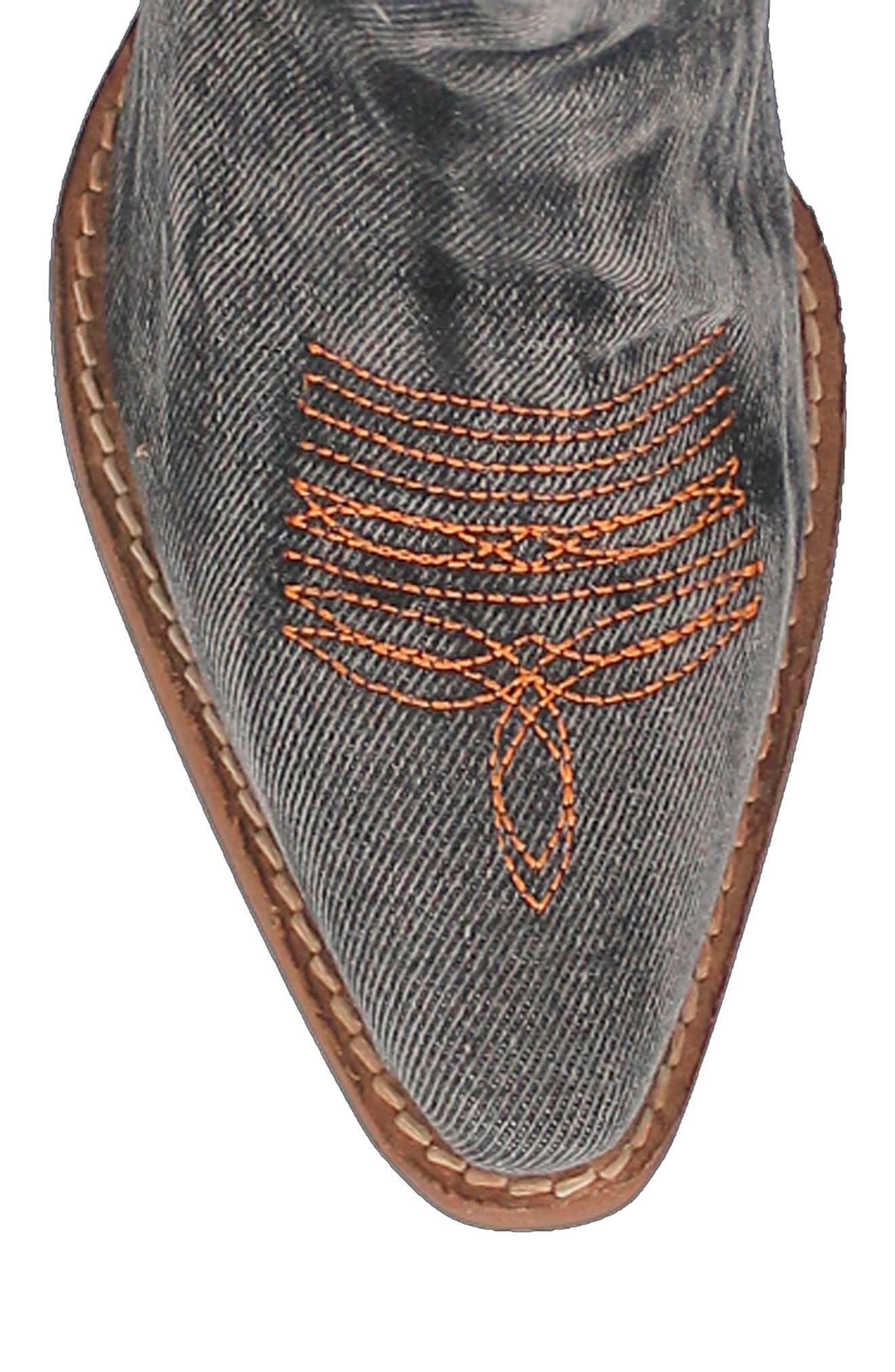 Dingo Texas Tornado Knee High Western Boot, Alternate, color, 