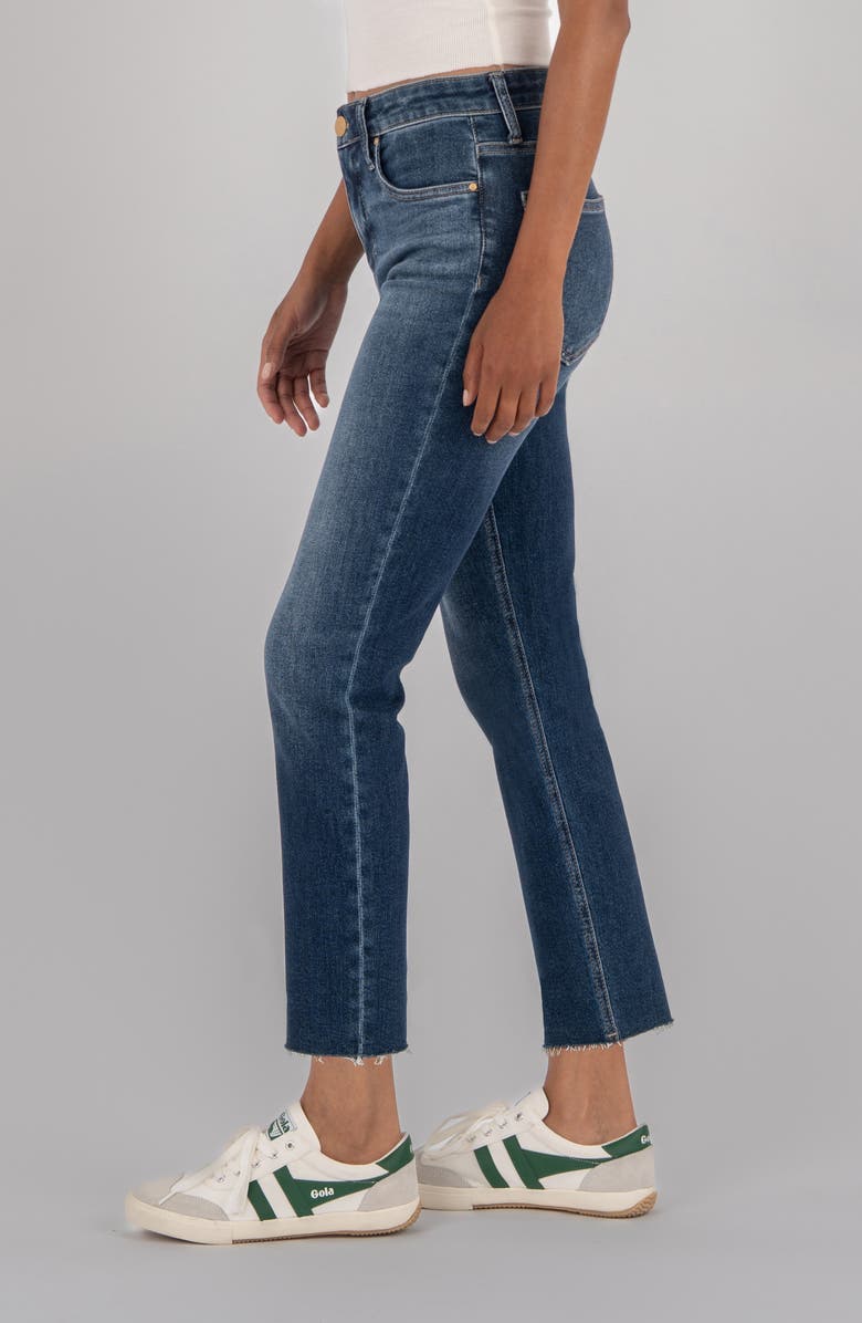 KUT from the Kloth Rachael Raw Hem High Rise Mom Jeans, Alternate, color, Explore