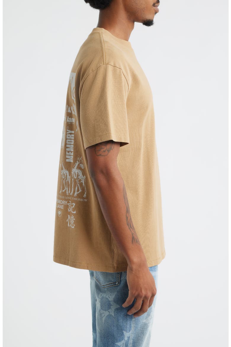 Through the Years Cotton Jersey Graphic T-Shirt, Alternate, color, KHAKI