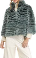 GORSKI Genuine Shearling Layered Jacket