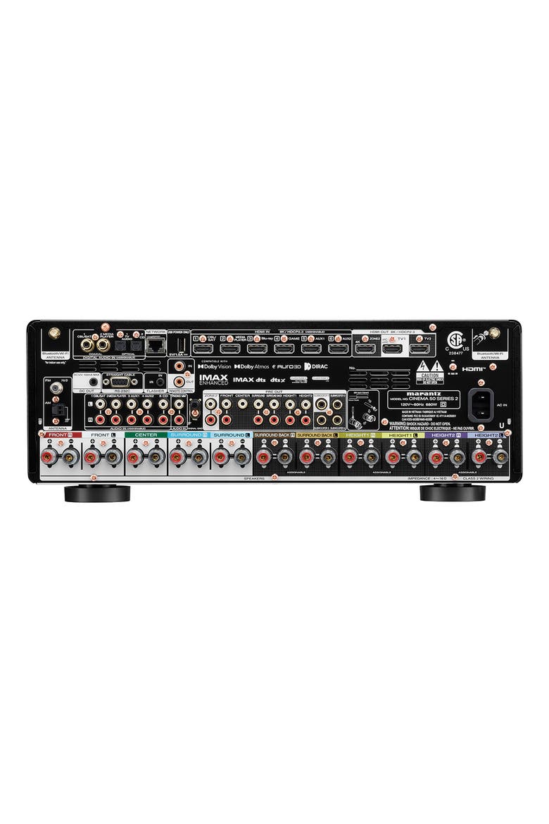 Cinema 50 S2 9.4 Channel 8K Home Theater Receiver, Alternate, color, Black