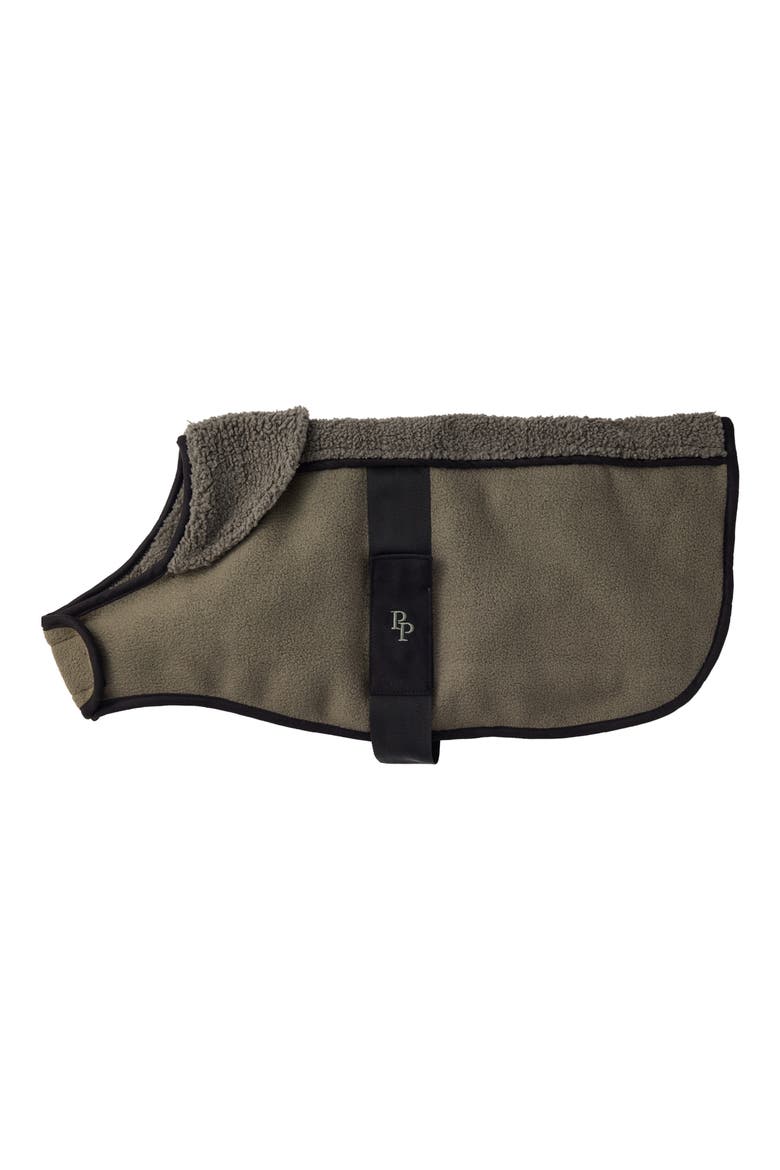 Aspen Cozy Sherpa Pet Vest, Main, color, OLIVE