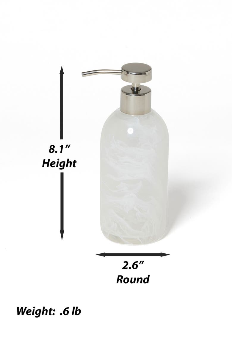 ROSELLI TRADING COMPANY Clouds Lotion Pump, Alternate, color, White