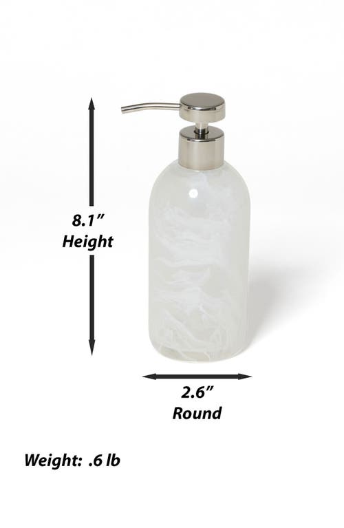 Roselli Trading Company Clouds Lotion Pump In White
