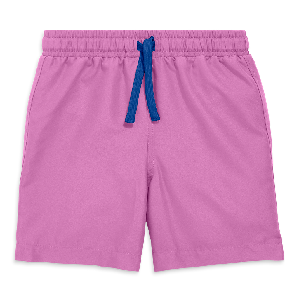 Primary Kids Swim Trunk In Bright Lilac