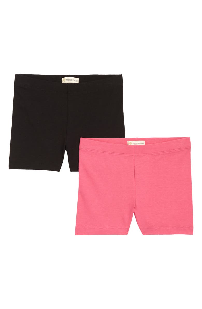 Tucker + Tate Kids' Cotton Blend Biker Shorts - Set of 2, Main, color, 