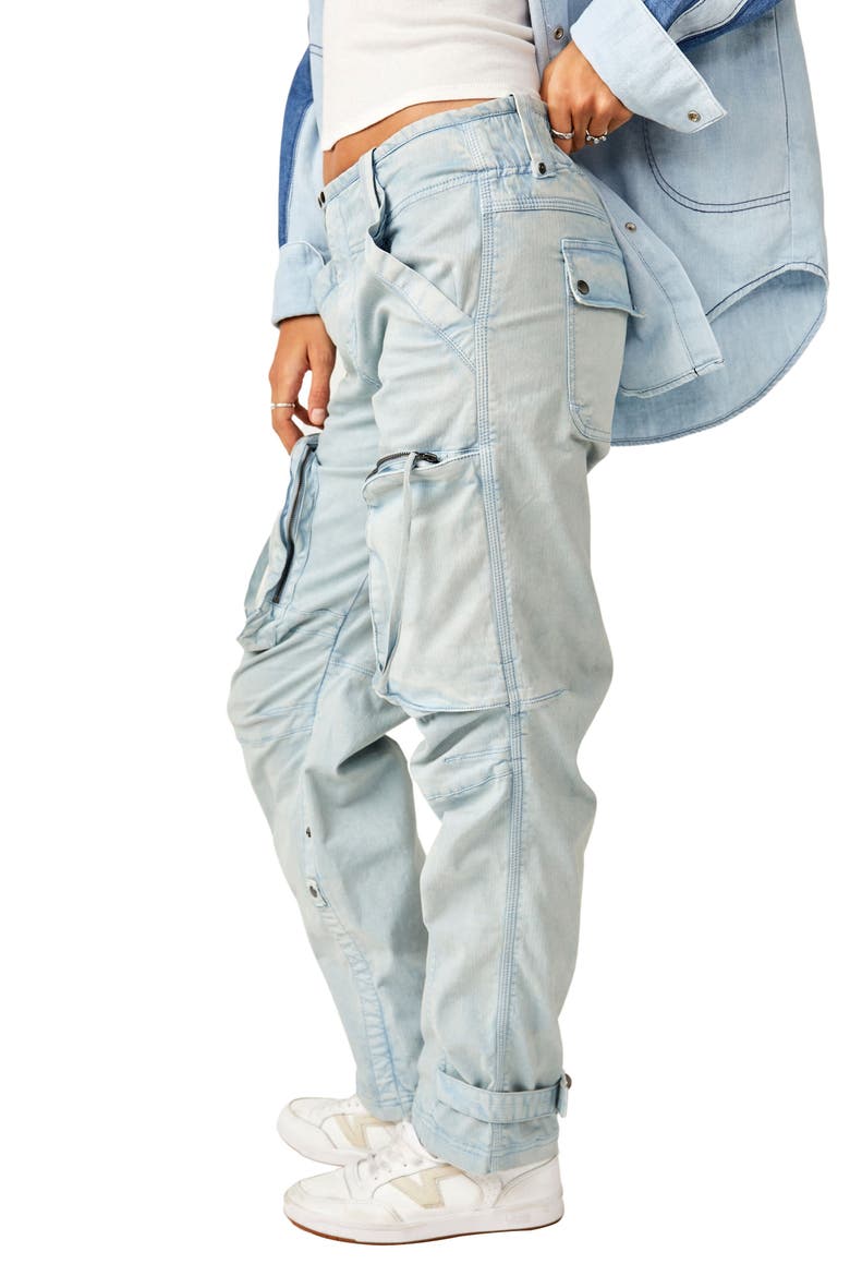 Can't Compare Slouch Cargo Pants, Alternate, color, AUTUMN SKY
