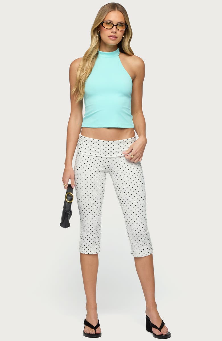 EDIKTED Ikara Halter Bikini Top, Alternate, color,