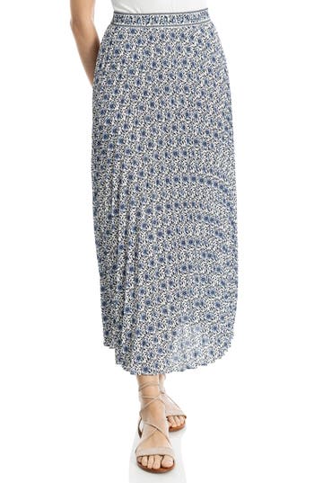 Max Studio Pleated Maxi Skirt