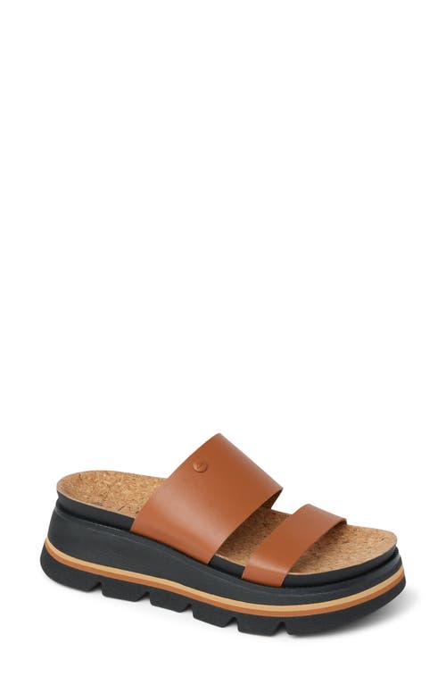 Reef Vista Luxe Siaa Platform Wedge Slide Sandal