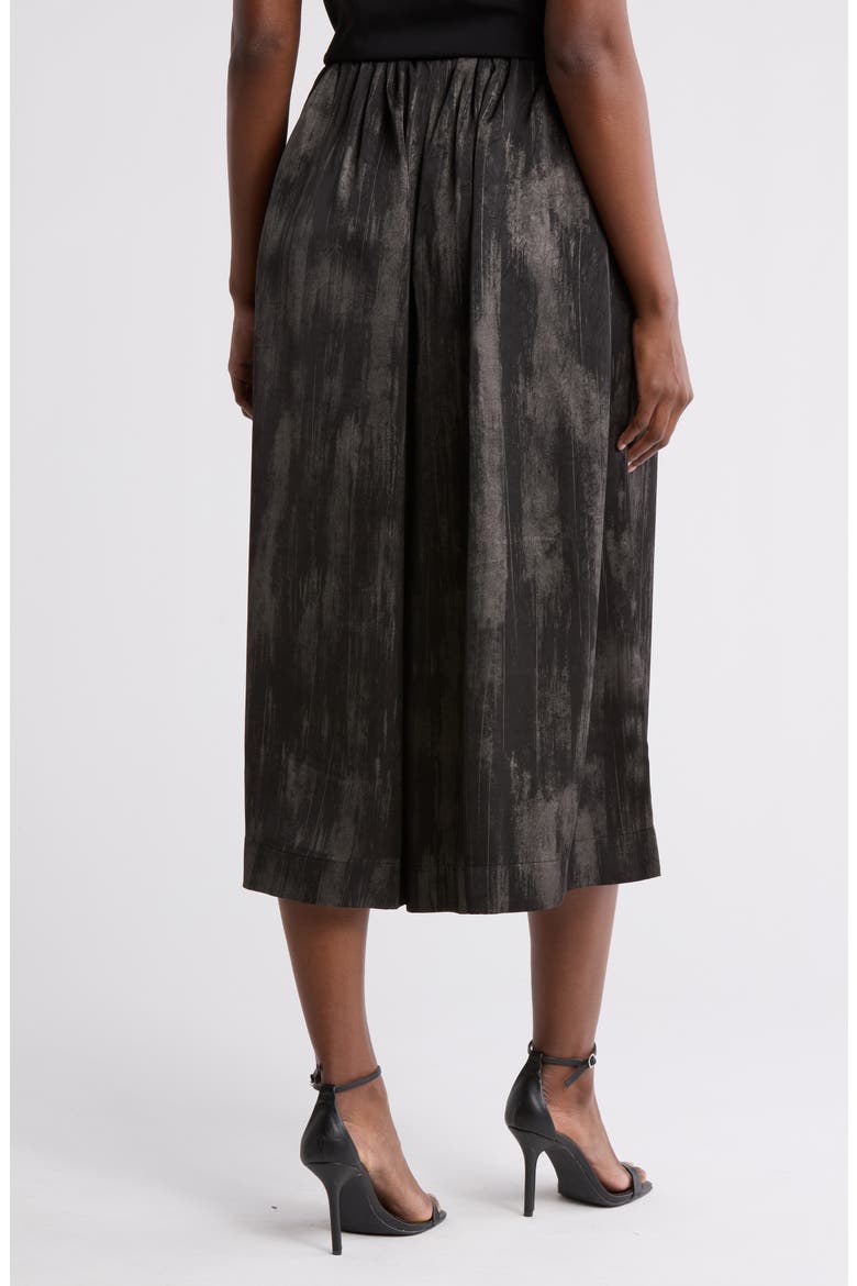 Wide Leg Crop Pants, Alternate, color, BLACK