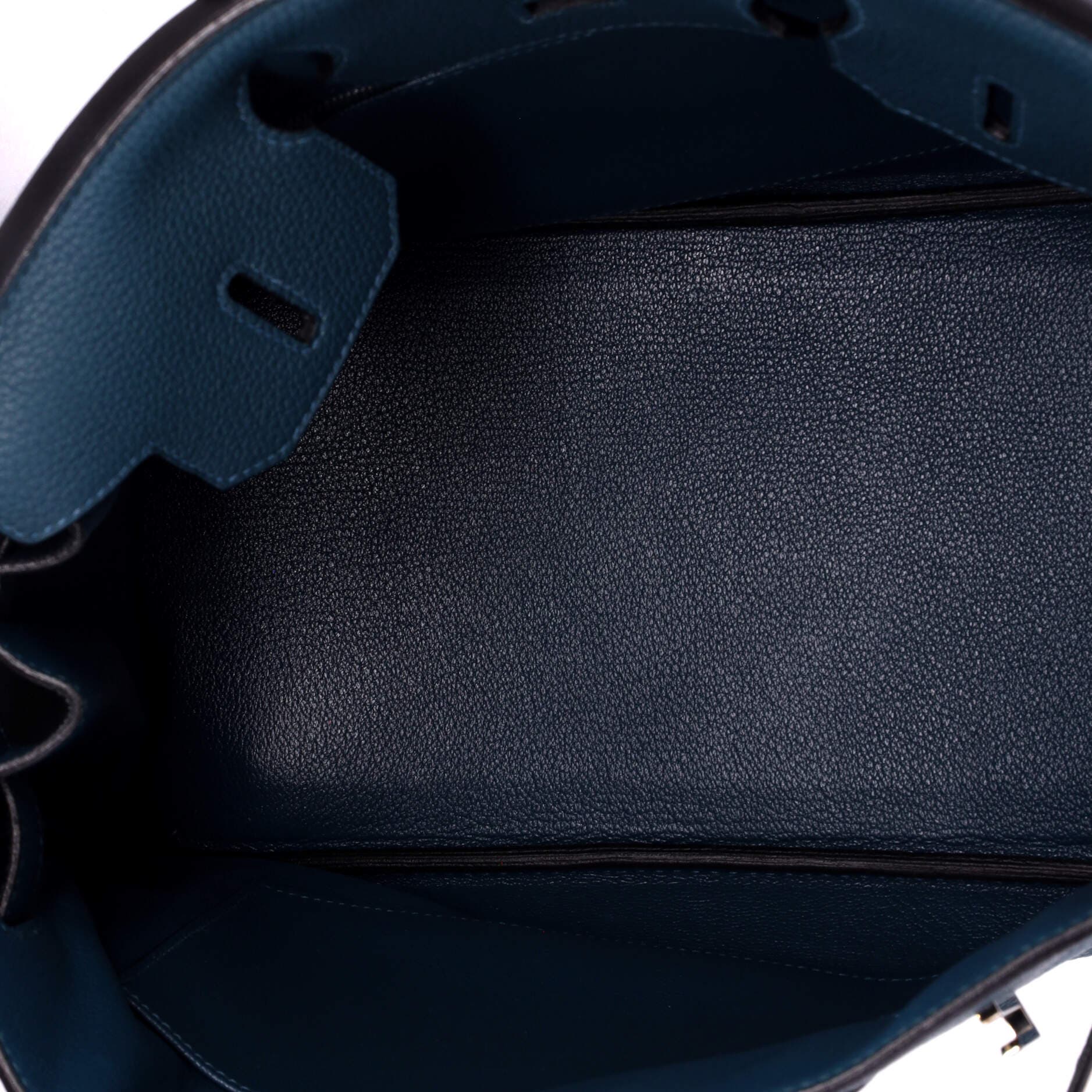 Pre-Owned Hermes Birkin Handbag Blue Togo with Palladium Hardware 30, Alternate, color, Colvert