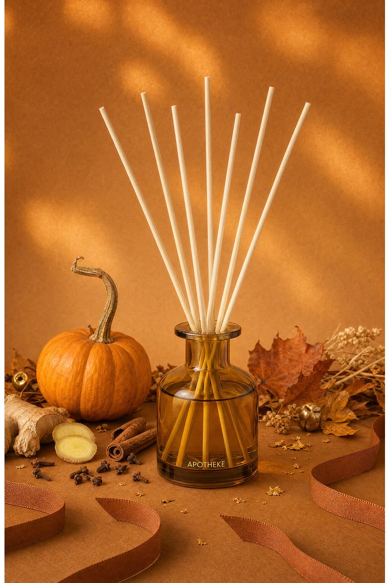 Pumpkin Ginger Reed Diffuser, Alternate, color, RUST/ COPPER