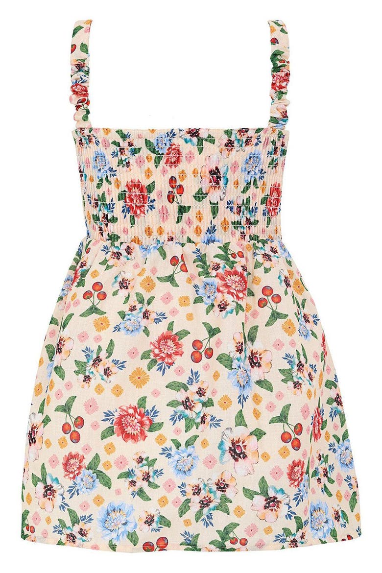 Kids' Basket Cover-Up Dress, Alternate, color, WHITE MULTI