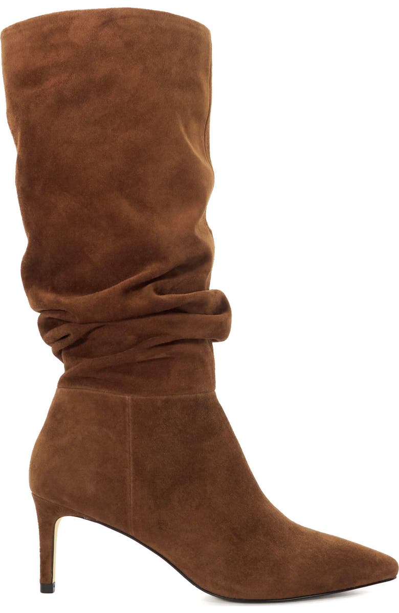 Dune London Slouch Pointed Toe Knee High Boot, Alternate, color,