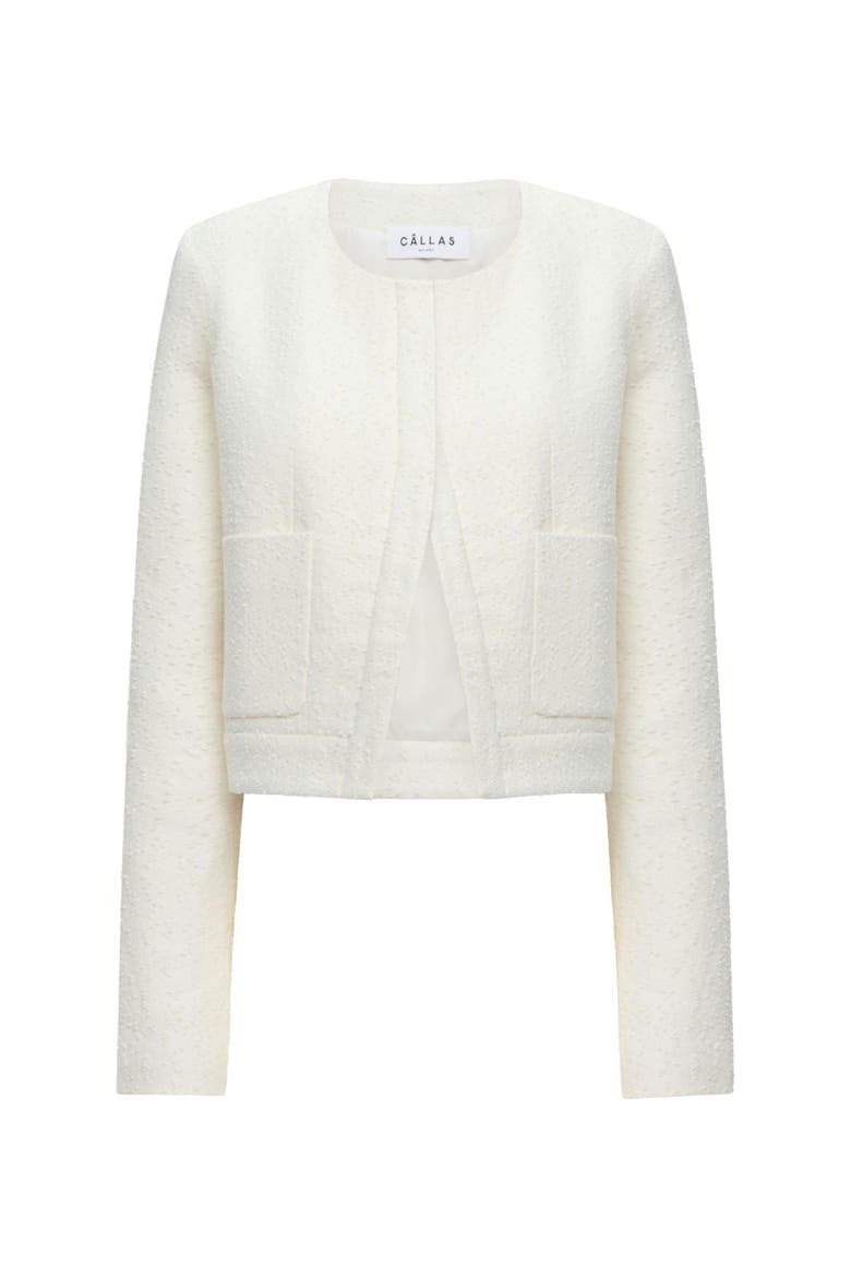 ALBA Cardigan jacket, Main, color, White