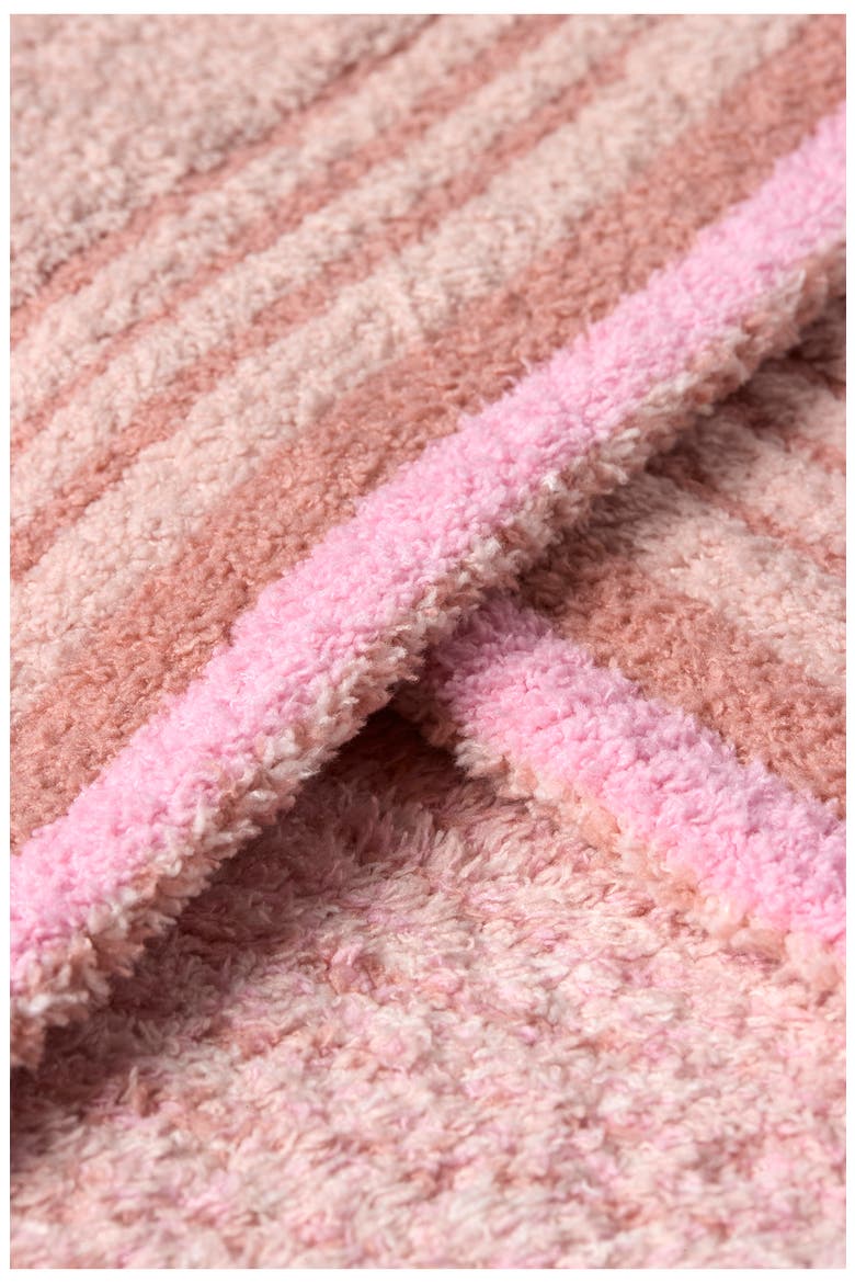 Kids' CozyChic Swan Receiving Blanket, Alternate, color, DUSTY ROSE MULTI