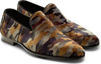 Magnanni Jareth Camo Velvet Loafer (Men) | Nordstromrack display picture 2