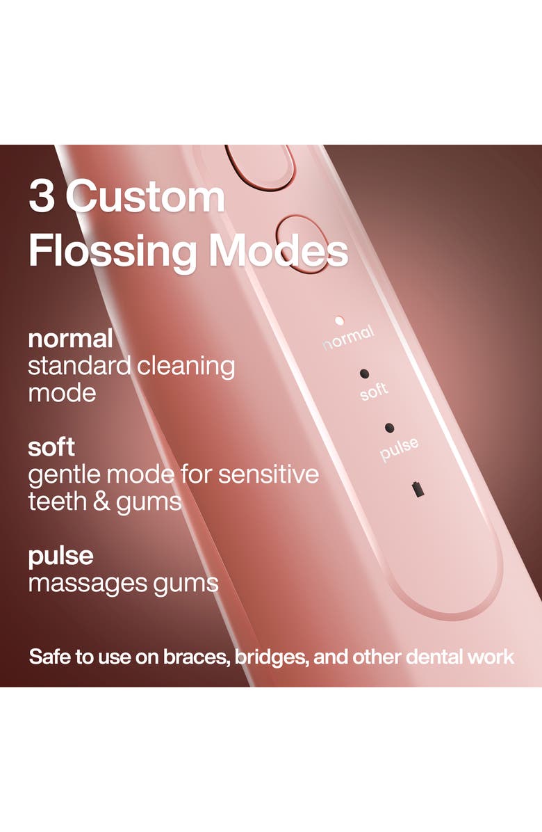 AQUASONIC Icon Blush Flosser, Alternate, color, Blush