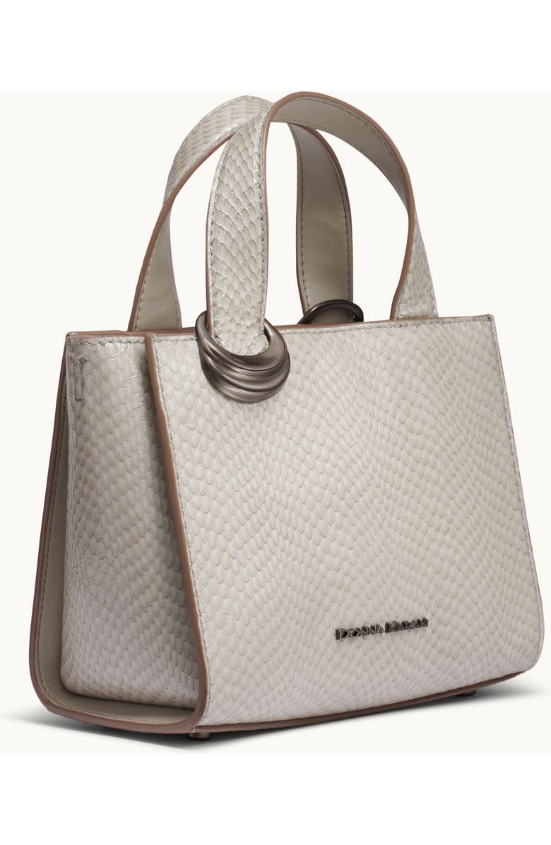 Donna Karan New York Hewlett Snake Crossbody, Alternate, color, Zinc