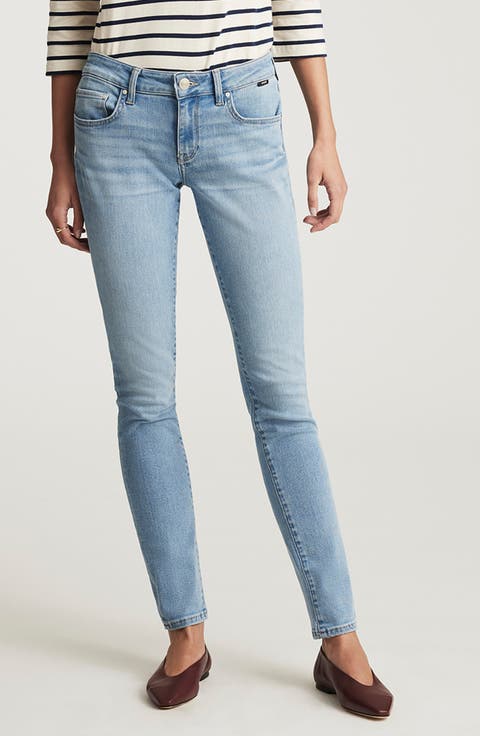 Alexa Skinny Jeans (Bleached Tribeca)