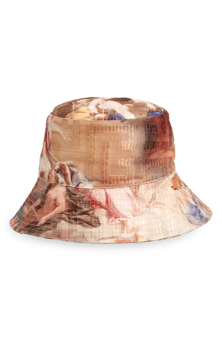 Balmain Sky Monogram Jacquard Bucket Hat | Nordstrom display picture 2