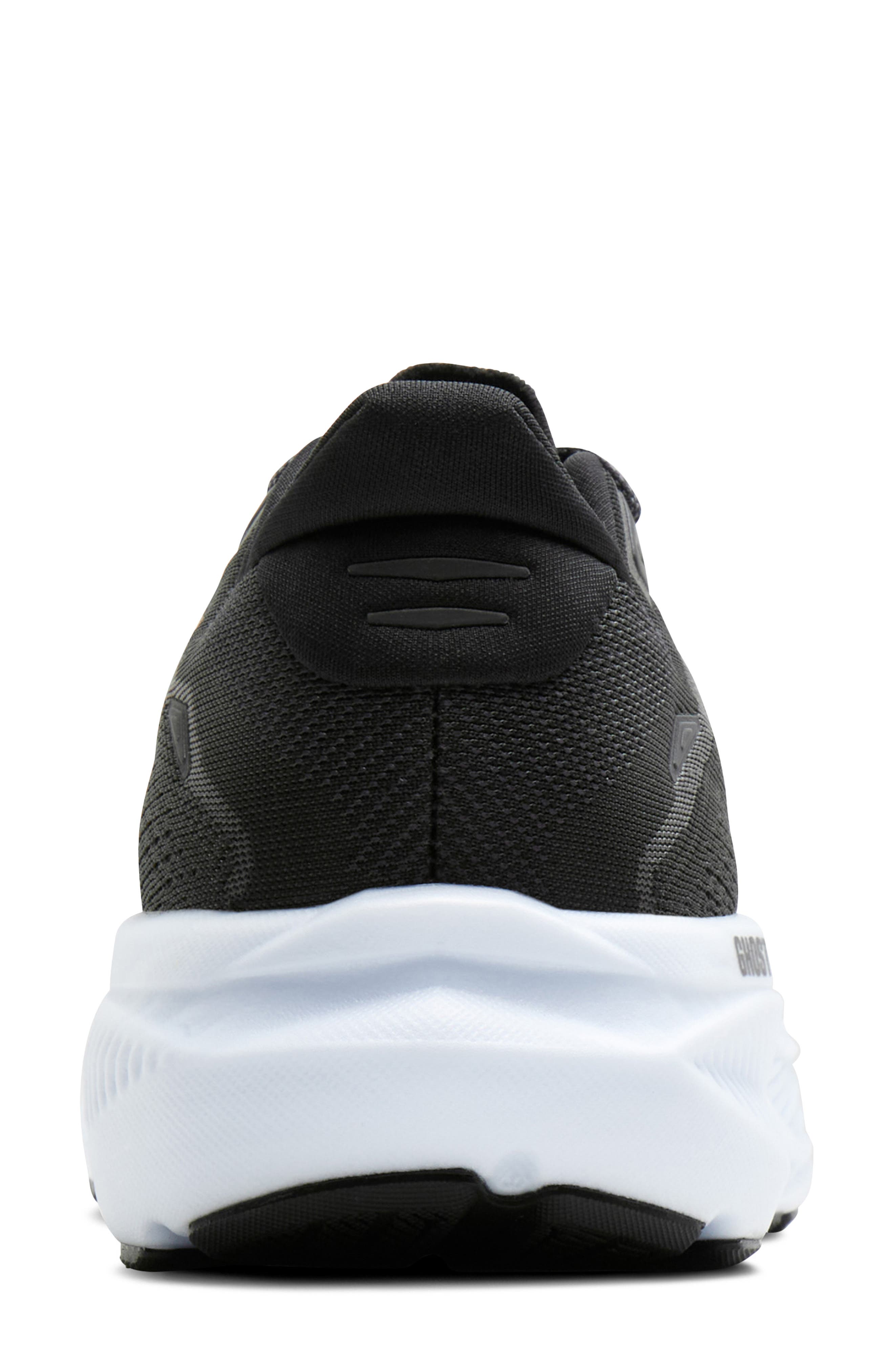 Brooks Ghost 18 Running Shoe, Alternate, color, Black/ Grey/ White