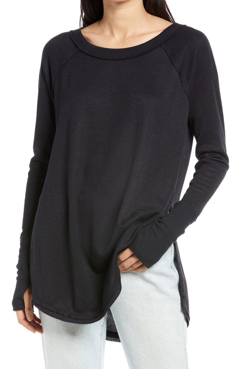 Free People Snowy Thermal Shirt, Main, color,