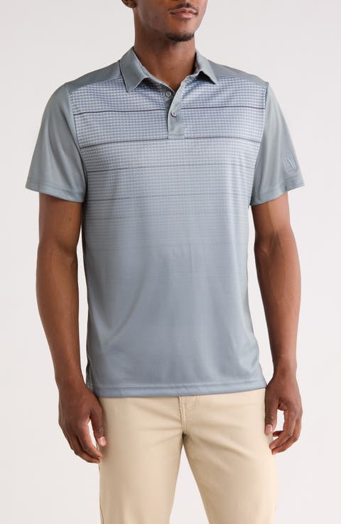 PGA TOUR Horizontal Stripe Polo