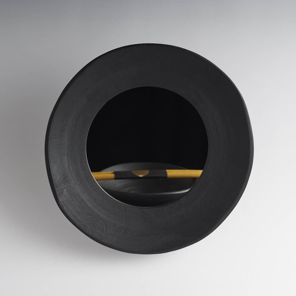 The Collective Wall Mirror In Ebony