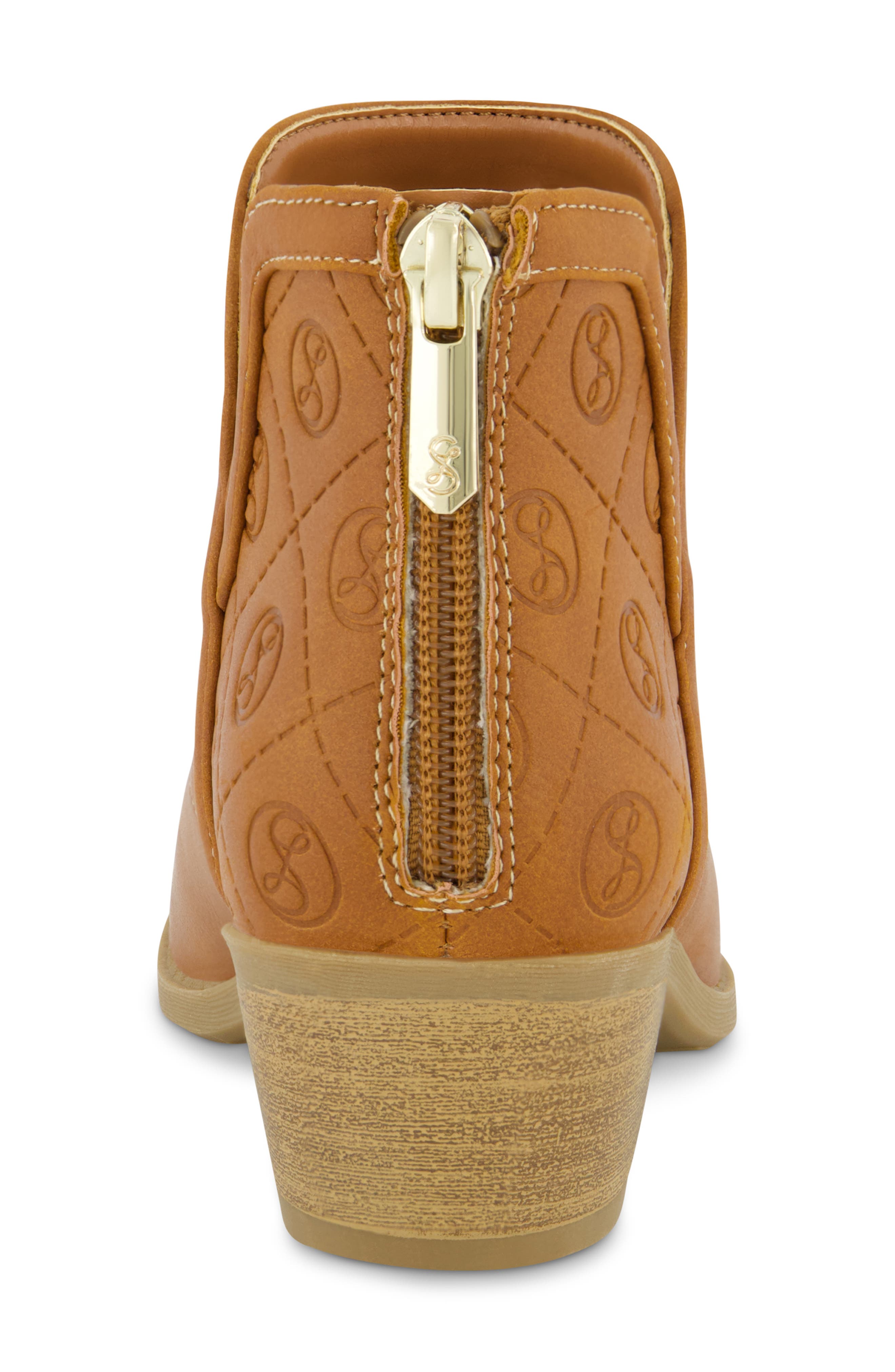 SAM & LIBBY Kids' Westy Cali Boot, Alternate, color, Cognac