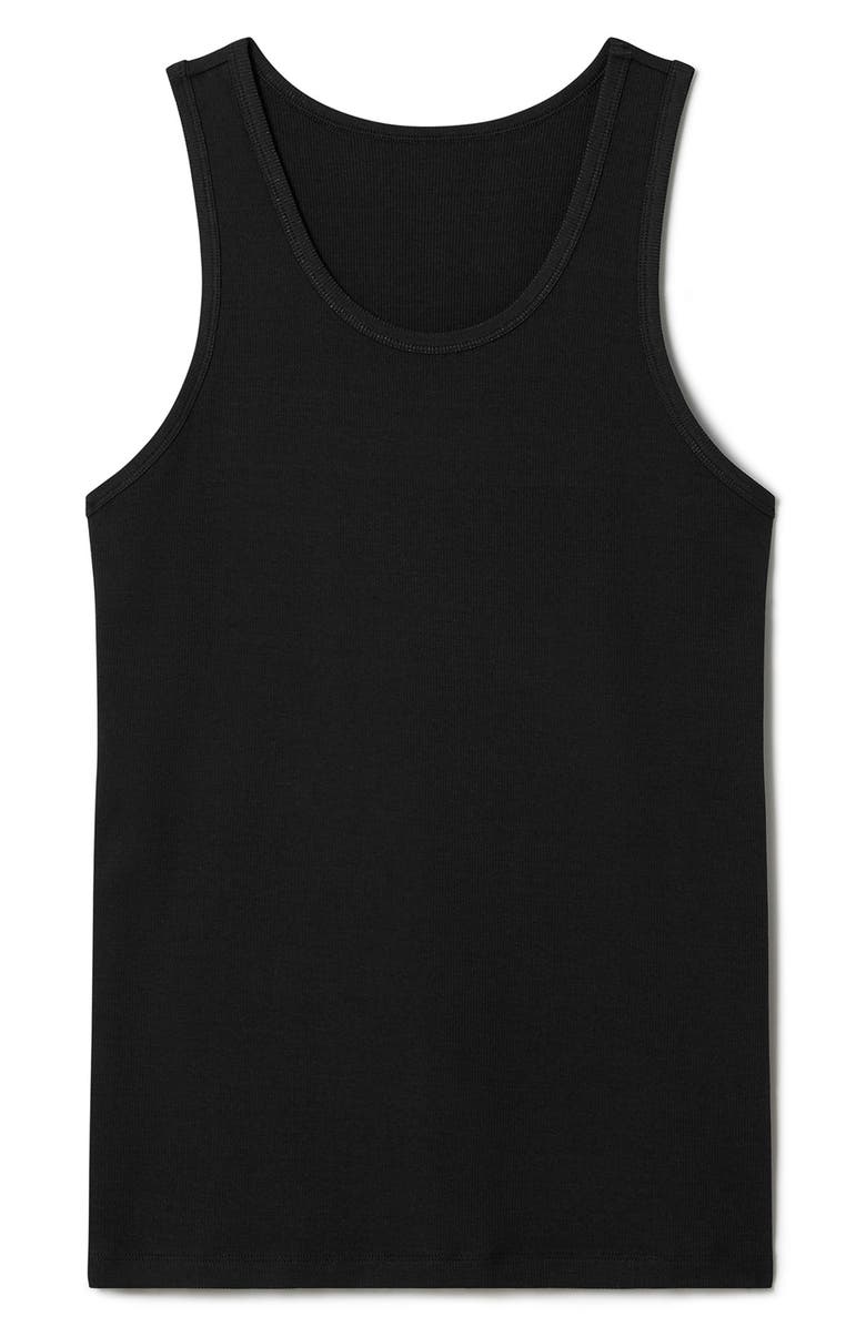 Tommy John Men's Cool Stretch Cotton 3-Pack Rib Tanks, Alternate, color, 