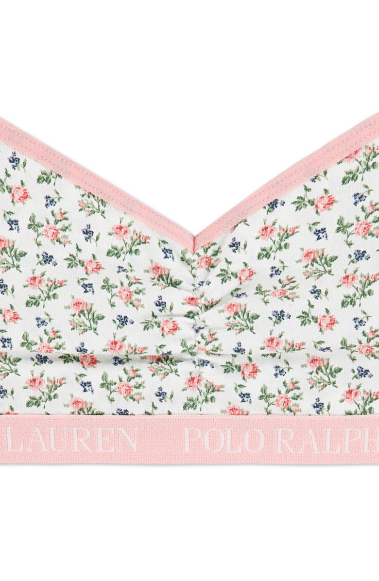 Ralph Lauren Kids' Assorted 2-Pack Bralettes, Alternate, color, Cloud Dancer