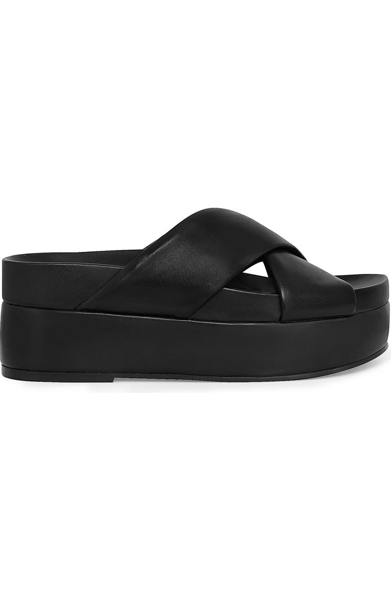 Rebecca Minkoff Platform Sandal, Alternate, color, Black