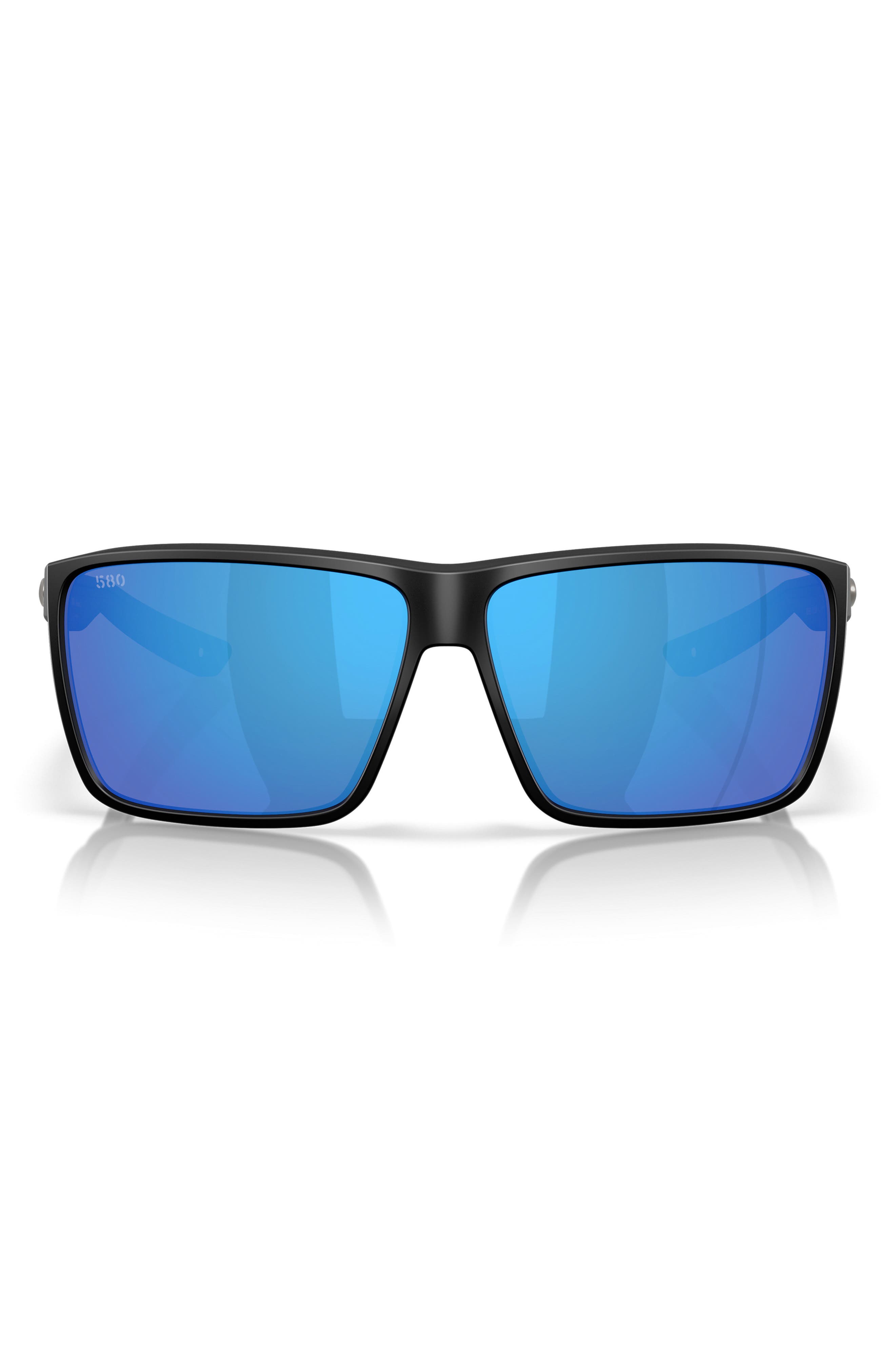 MATTE BLACK / BLUE MIRROR 580G