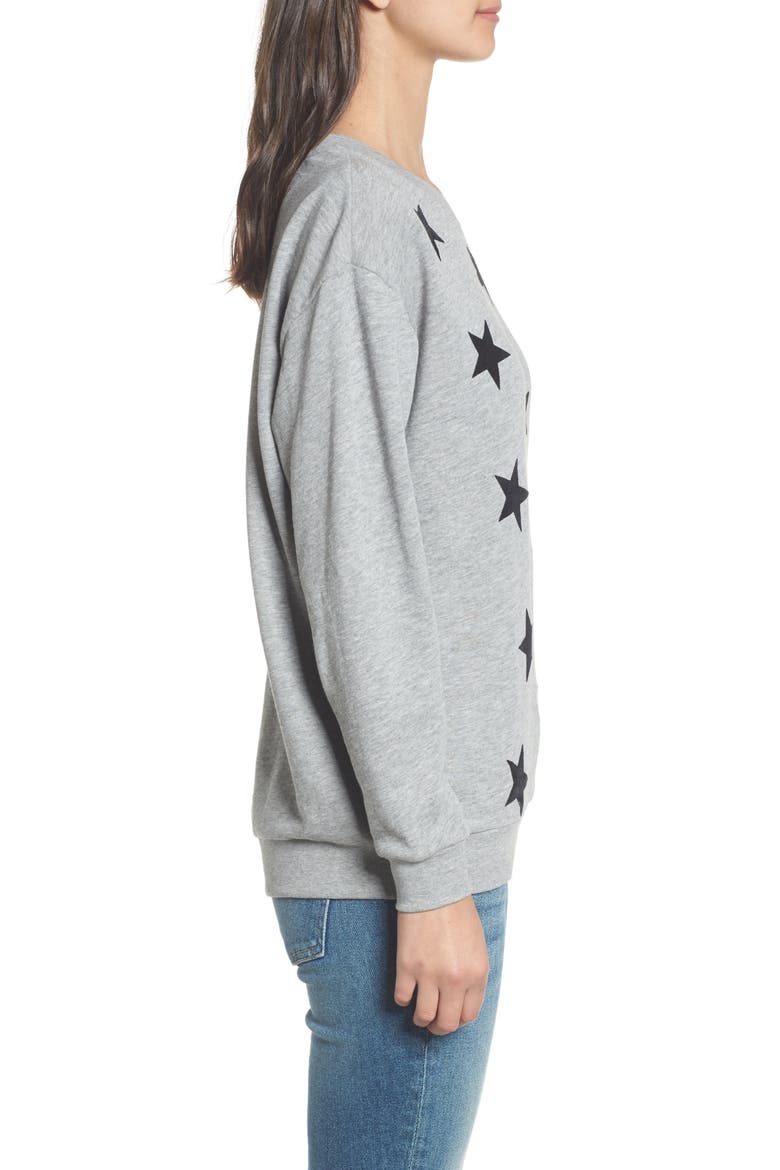 Alexa - Super Stars Sweatshirt, Alternate, color, GREY