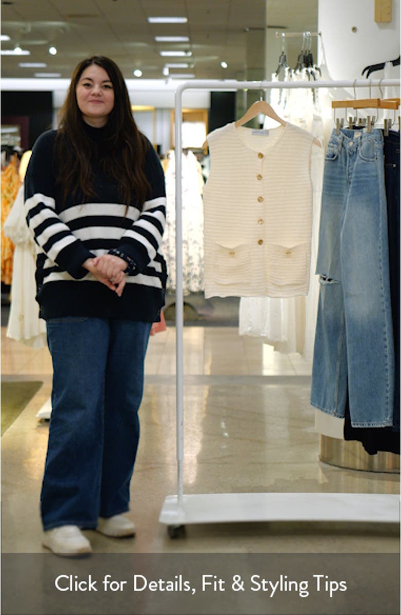 Blair Button-Up Sweater Vest, sales video thumbnail