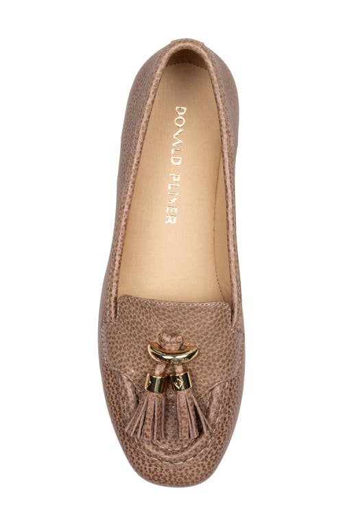 Donald Pliner Tassel Loafer In Neutral