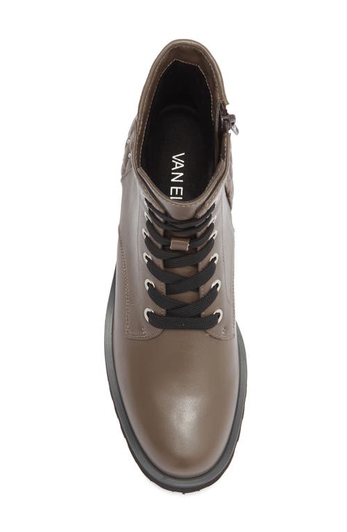 Vaneli Zilka Combat Boot In Brown
