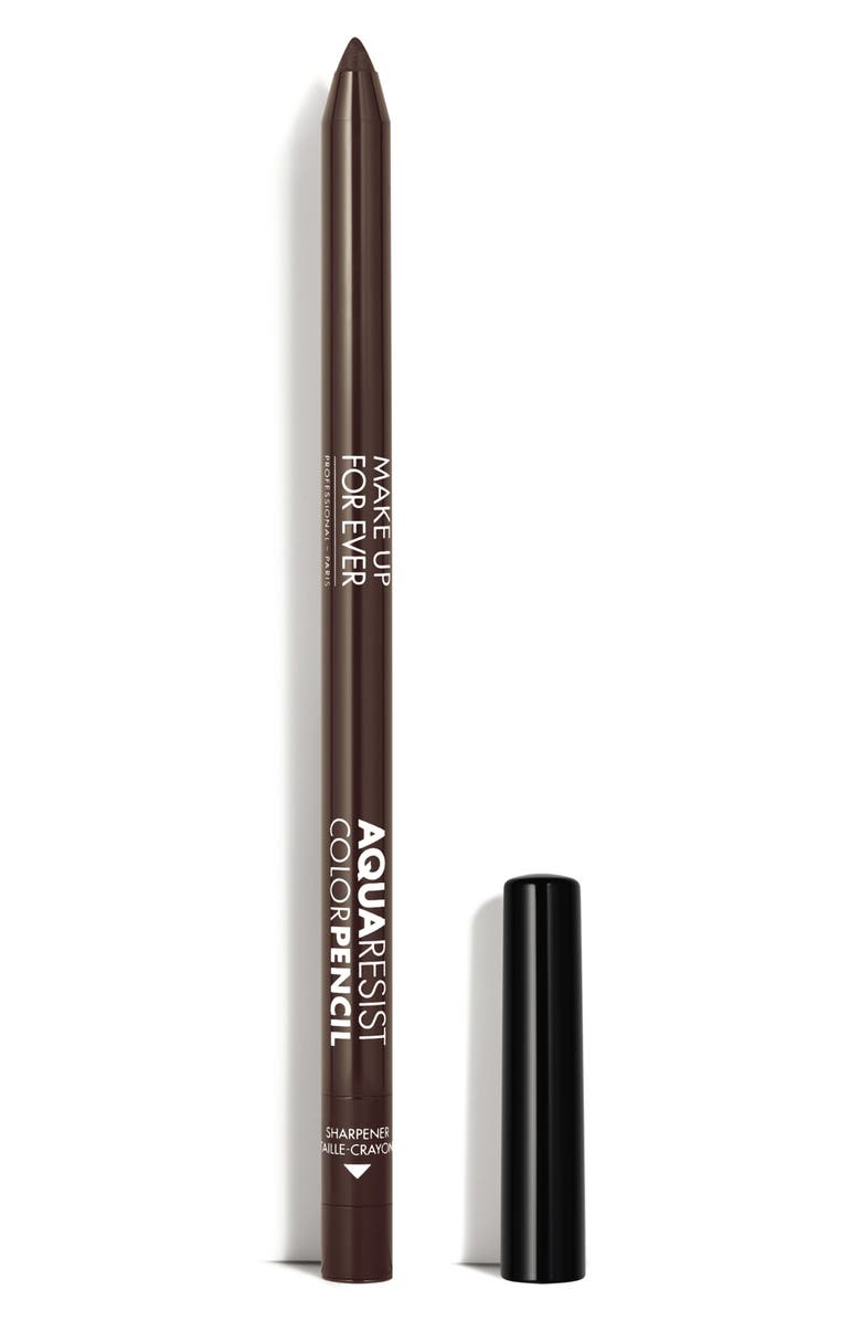 Make Up For Ever Aqua Resist Color Eyeliner Pencil, Main, color, 2-Ebony