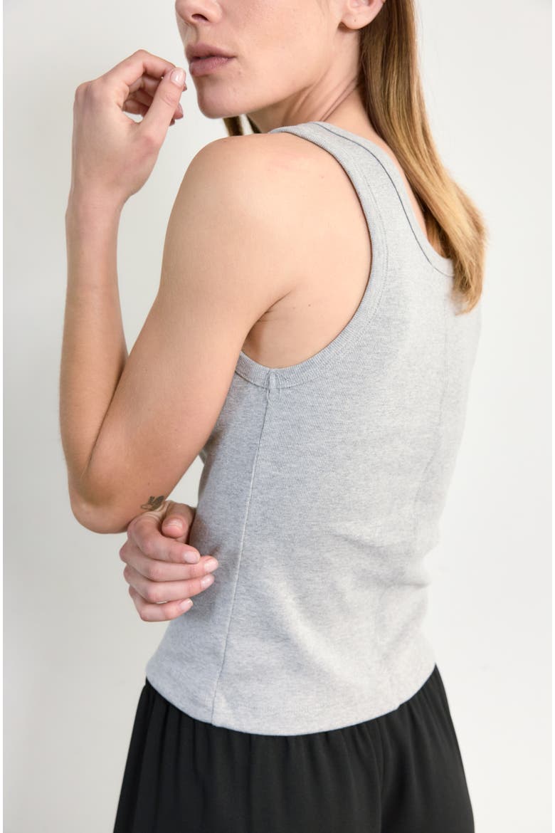 U Neck Tank, Alternate, color, Grey