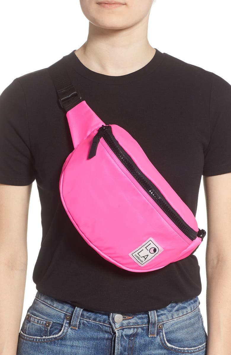 LOLA LOS ANGELES Moonbeam Large Belt Bag, Alternate, color,