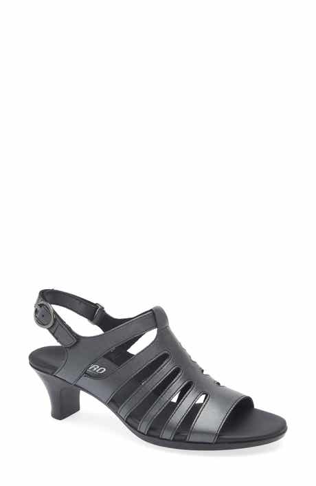 Munro Lanna Kitten Heel Slingback Sandal