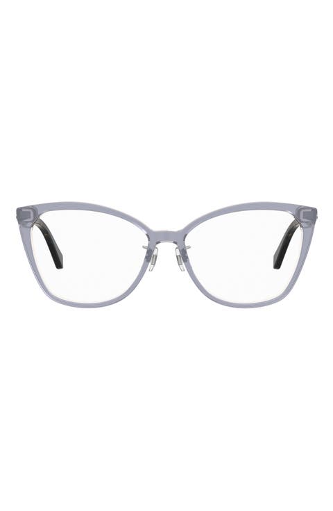 zahra 55mm cat eye optical glasses