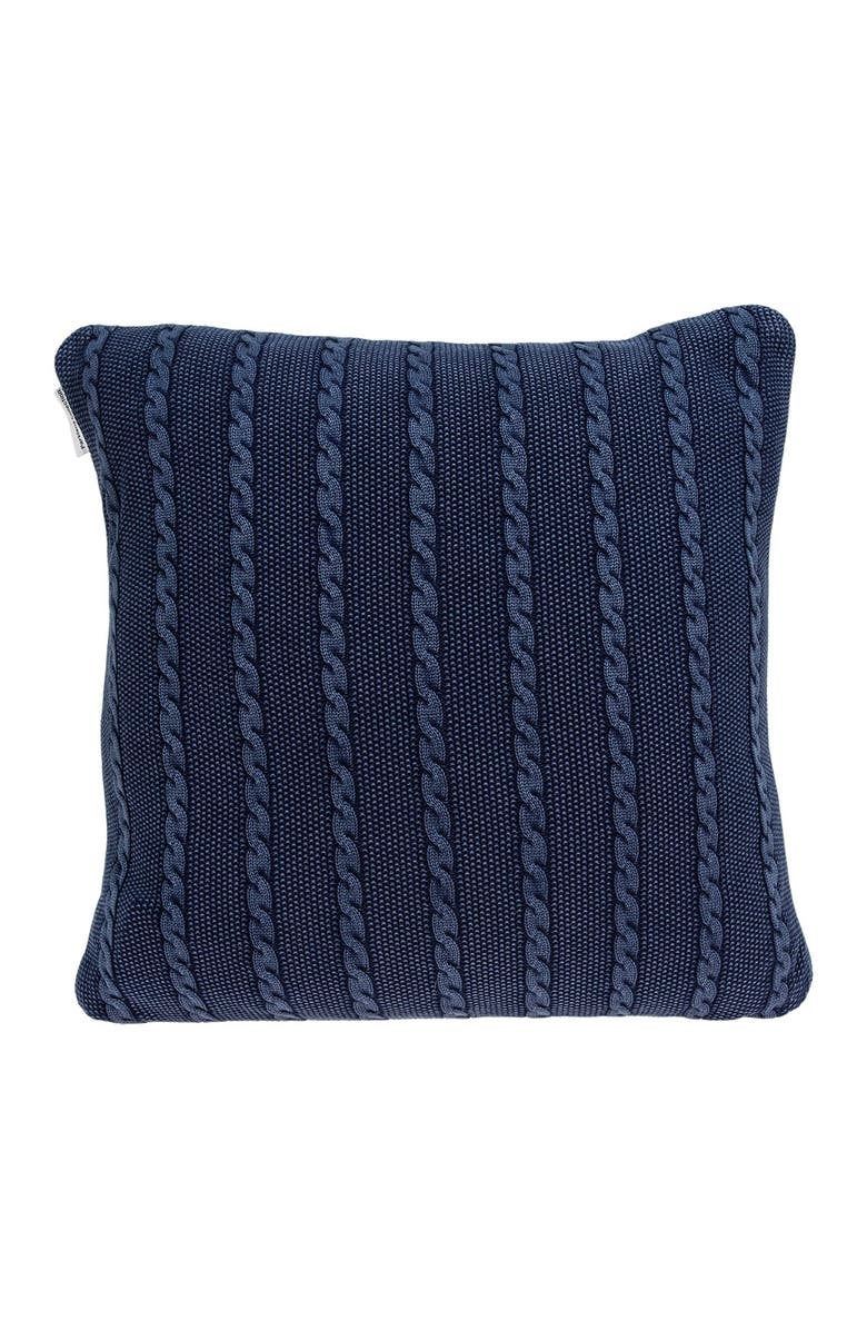 PARKLAND COLLECTION Danza Transitional Pillow - 18" x 18" - Blue, Main, color, Blue