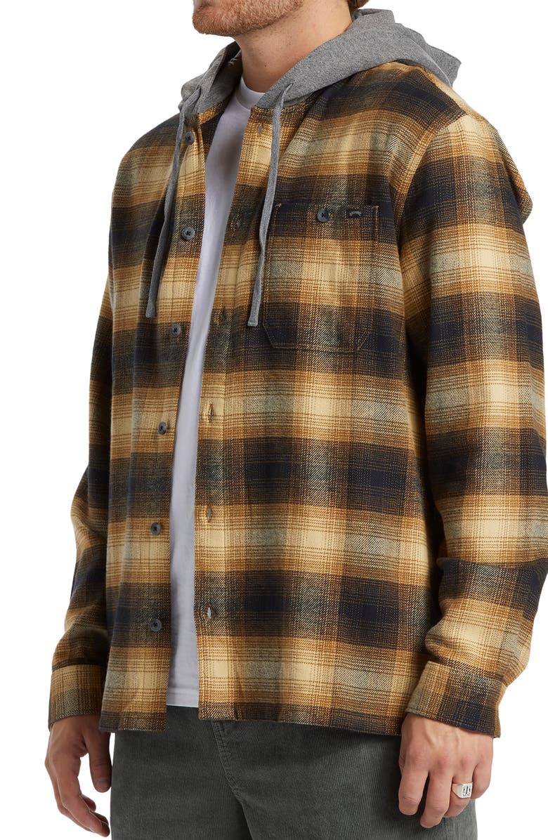 Billabong Baja Hooded Button-Up Shirt, Alternate, color,