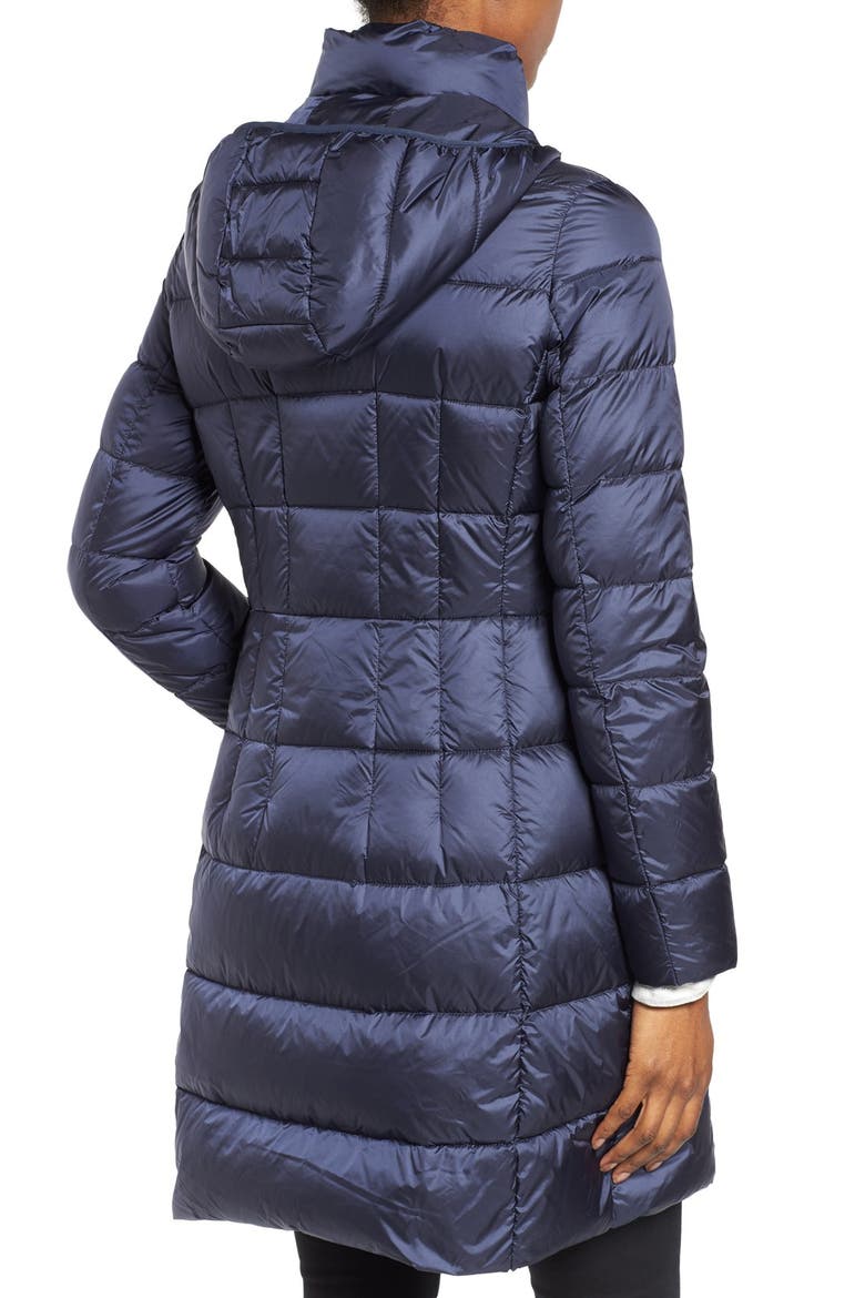 Packable Down Coat, Alternate, color, DARK BLUE