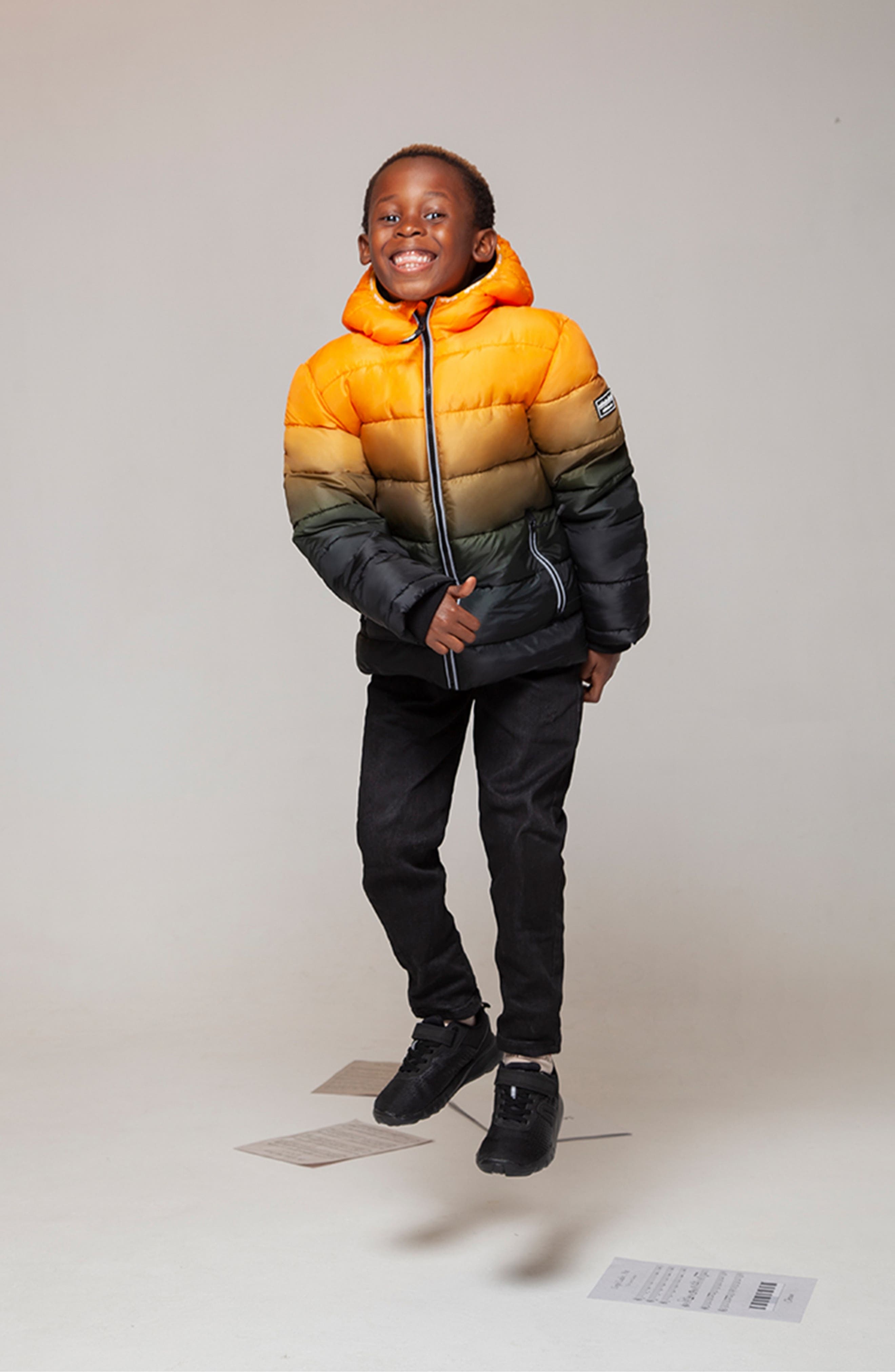 Rokka&Rolla Kids' Heavyweight Fleece Lined Puffer Jacket | Nordstrom