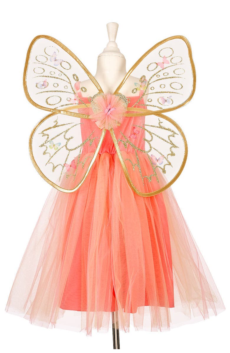 Souza Joanna Fairy Costume, Dress and Wings Set, Alternate, color, Orange