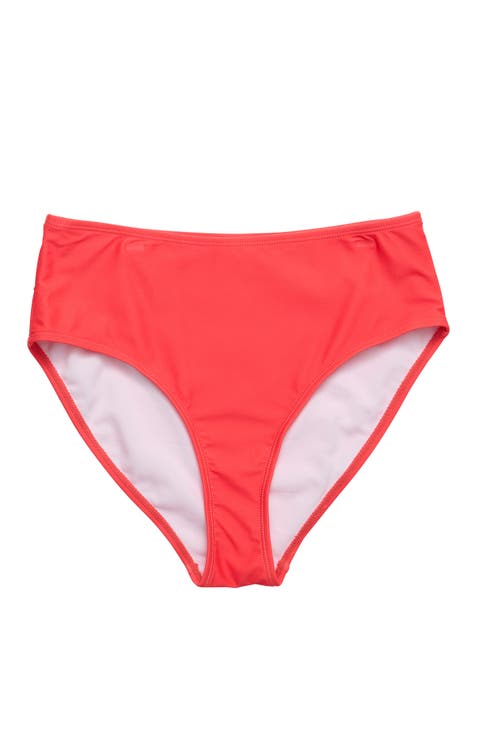 Women's High Waisted Sustainable Bikini Bottom
